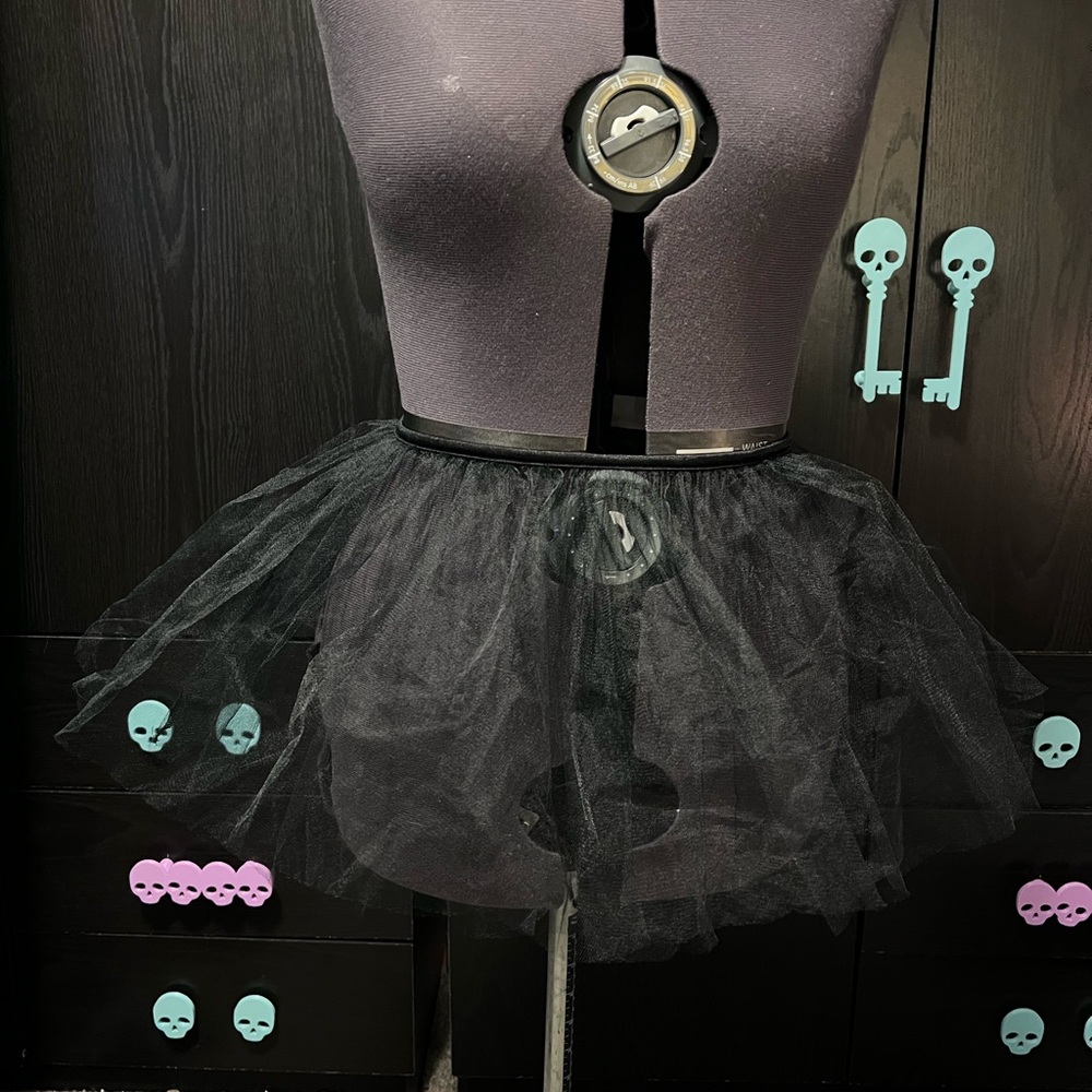 Black Tulle Skirt